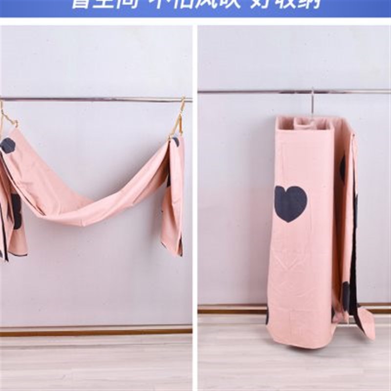 不锈钢晒被子神器螺旋式晒床单晾衣架被单多功R能收纳旋转衣架家