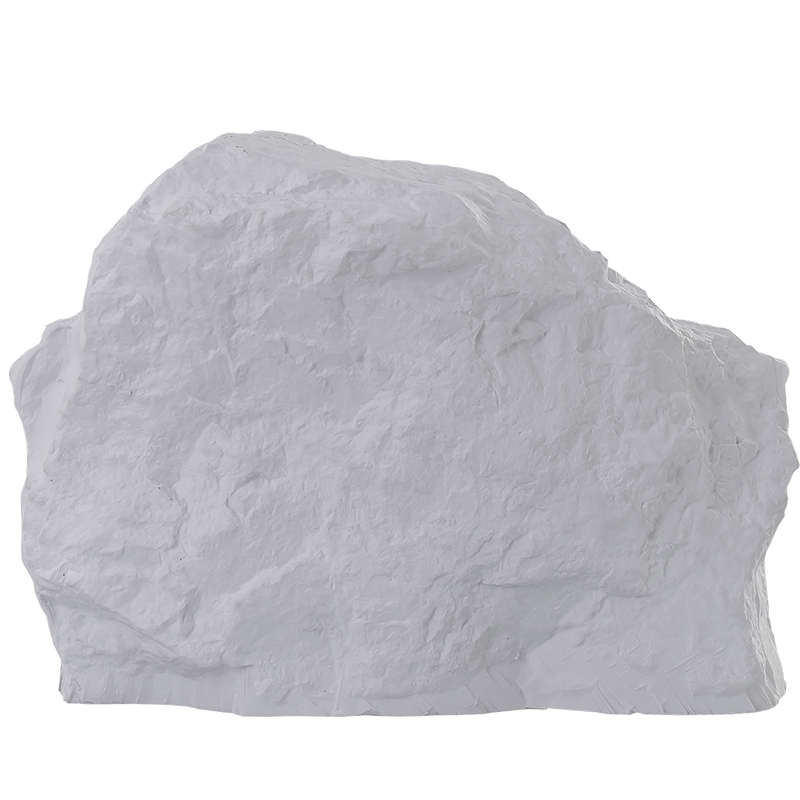 酒店大堂雪山摆件轻奢冰山石头道具G雕塑样板房装饰陶瓷假山摆设