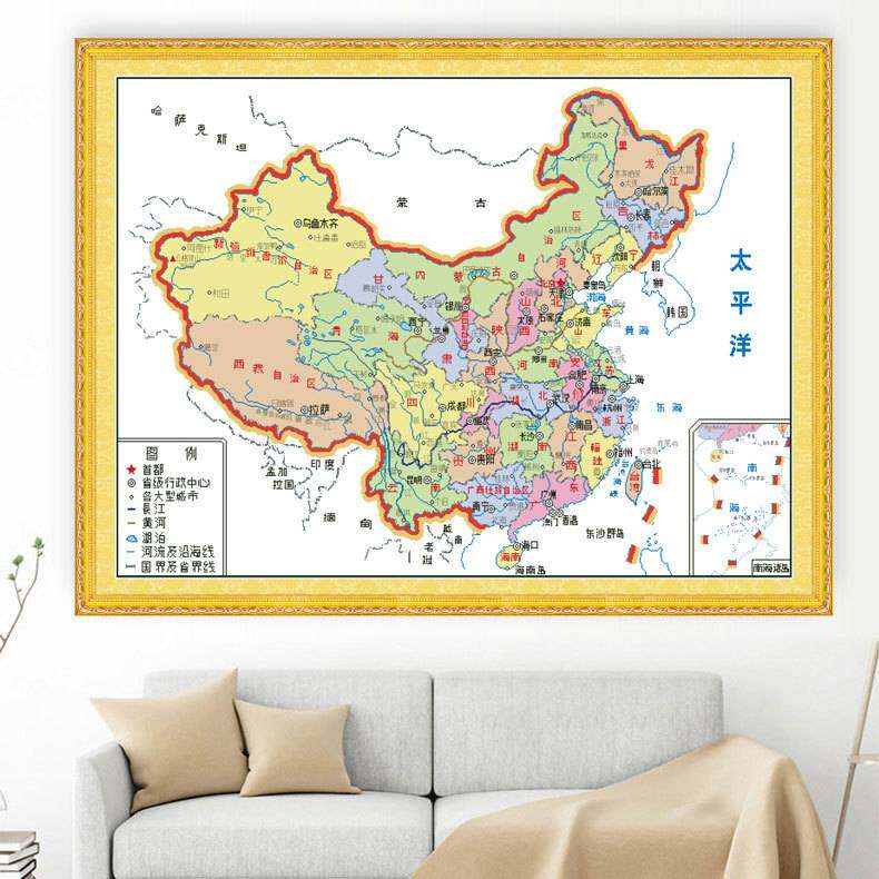 蒙娜丽莎十字绣2022新款线绣大幅大气客厅办公室中国风手工自己绣