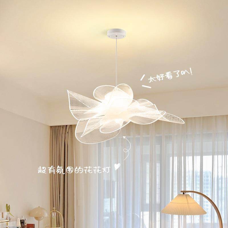 大简观园卧奶室吊现代约主卧灯具组296合花瓣儿灯童房间灯油风餐,家装灯饰光源,智能吊灯,淘宝优惠券,粉丝福利购,淘宝优惠卷