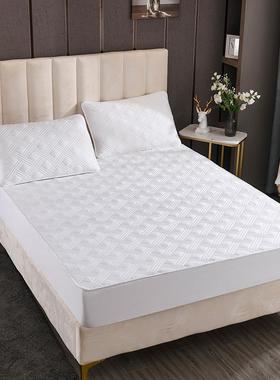 厂笠家直销纯棉夹床单件床棉垫保护套床罩席梦思保XCM-01护套棕垫