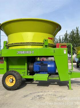 养殖场草捆自动粉草机旋式碎IPK机牛羊饲草切碎切揉料丝草机
