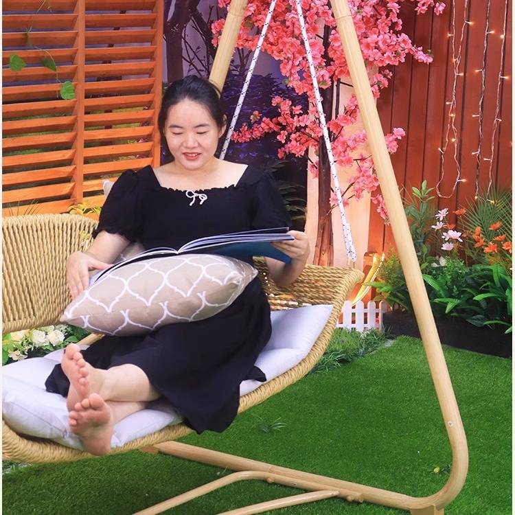 户外秋千双人吊床室外庭院摇椅荡秋千网红花园小院秋千椅吊椅包邮