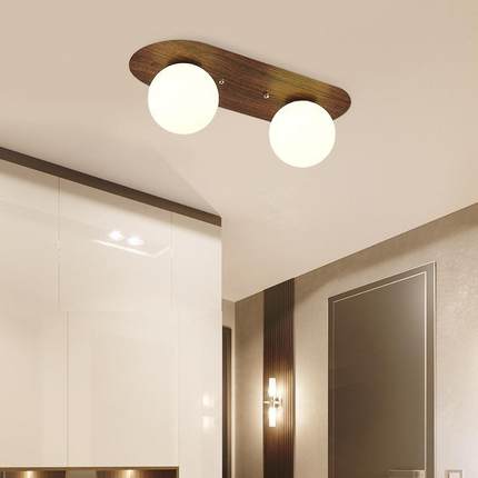 简过间53道灯走廊灯魔豆长条无主灯约现代阳台入户玄关帽吸顶衣灯