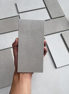 瓷宅寂微水泥素色大板砖750x150地0客餐墅厅别墙砖酒店大735堂民