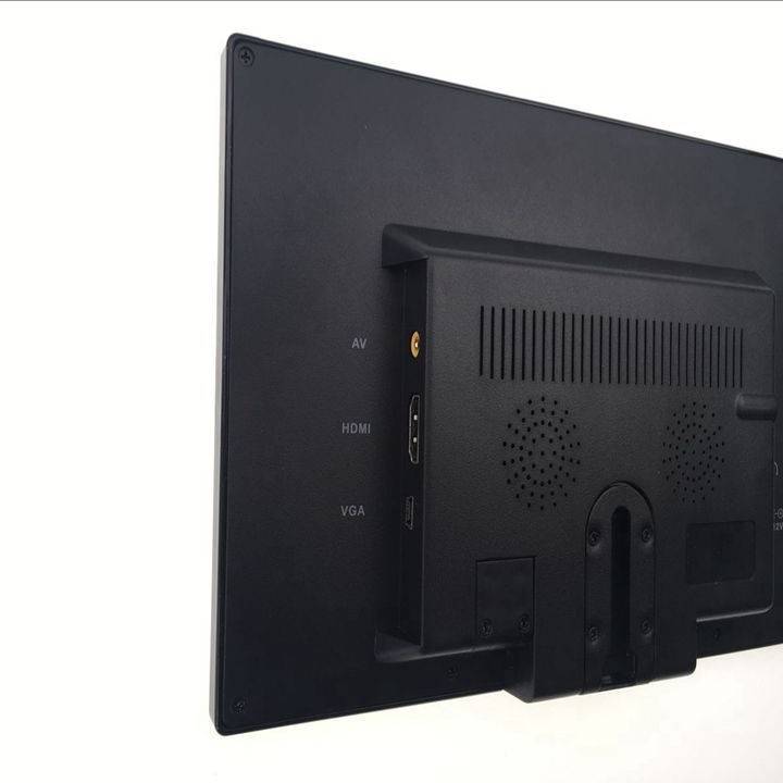 9寸显示器带喇叭VGA显示器 AV HDMI VGA 车载显示器可靠高清车用