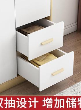 柜家用卧室简约经济型柜子OEL物柜储儿童出租房简易挂橱衣跨境衣