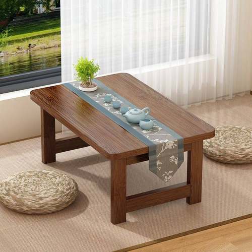 窗小桌子折叠炕桌家用实木榻米桌见描述榻子飘小茶几桌床上学习矮