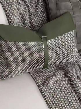 样板沙房抱枕轻奢XPD约现代软装发客厅靠垫简方枕样板酒间店抱枕