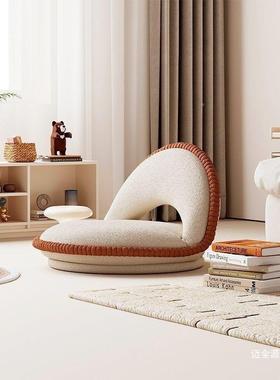 懒人红床上沙发飘TNQ窗靠背背椅榻靠榻卧米客厅单人室日式折叠网