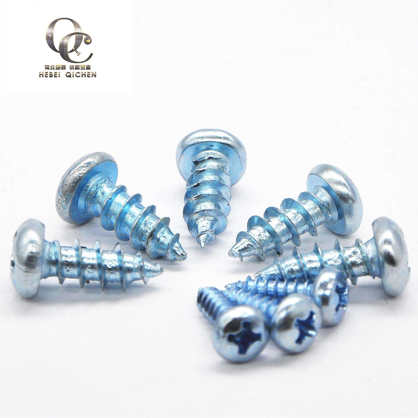 厂家半圆头十字螺钉圆头自攻螺丝GB845高强度M3-M6来图订做