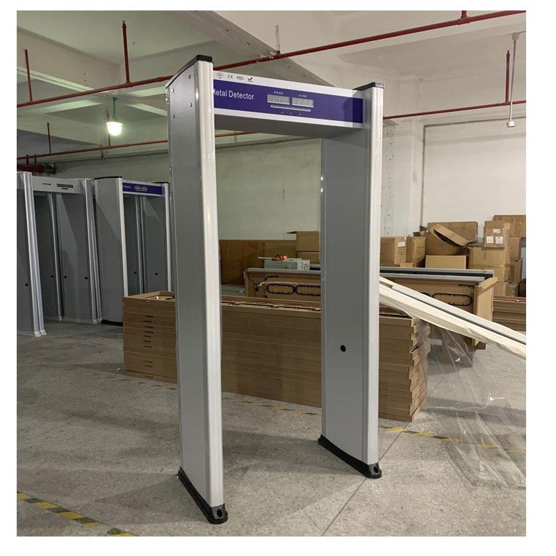 单区检测安检门现货供应DL-100A经济型通过式金属探测安检门设备