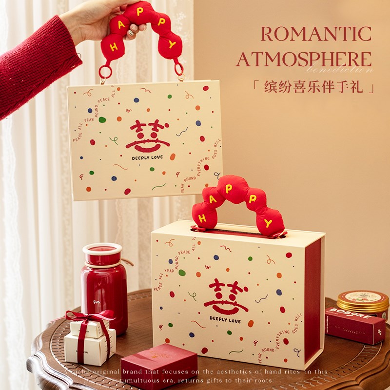 伴手礼女伴娘结婚送闺蜜团宝宝宴婚礼高级感实用小众轻奢礼物套装