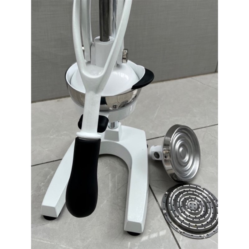 美迪力直销商用家用五代白色摆摊橙子果汁手动榨汁机鲜榨石榴