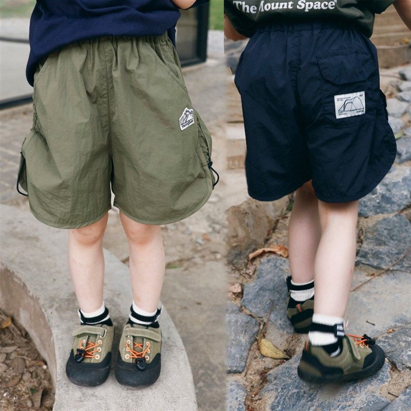 山系户外亲子装男童女童防水速干短裤2025夏装儿童轻薄抽拉绳裤子,童装/婴儿装/亲子装,裤子,淘宝优惠券,粉丝福利购,淘宝优惠卷