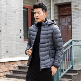 男士 工作服棉衣冬装 轻薄小棉袄短款 羽绒棉服外套男装 冬季 2021新款