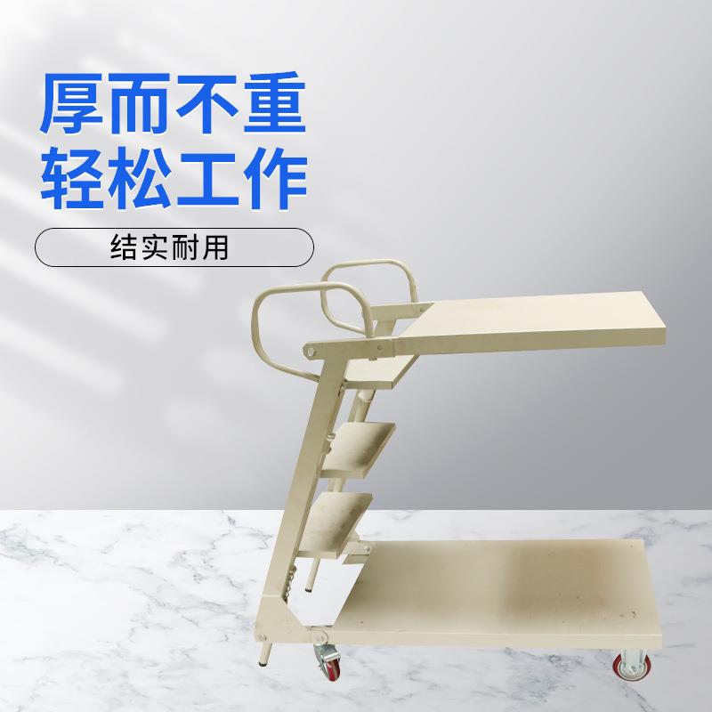 三步登高梯拉货货工车登高车仓库车间登高PER梯用可移动取具爬梯