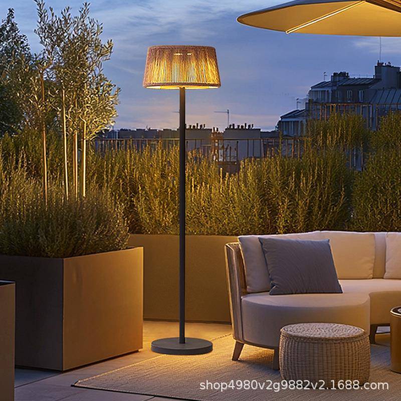 户外庭院灯太阳能防水落地灯露台灯室外花园氛围灯别墅院子装饰灯