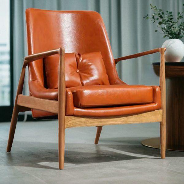 北欧欧简约实木沙发椅阳台客厅懒人椅躺椅休闲椅脚踏单人沙发椅,商业/办公家具,商用休闲沙发,淘宝优惠券,粉丝福利购,淘宝优惠卷