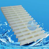 游泳池可转弯格栅防滑篦子渠面溢排水格栅18 25cm骨色隔扇设备