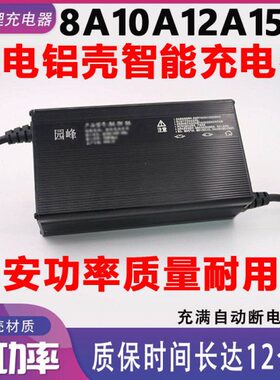 电动车铝壳快锂池充电器48伏60V72V8A10AH71.4v84v三元铁锂大功率