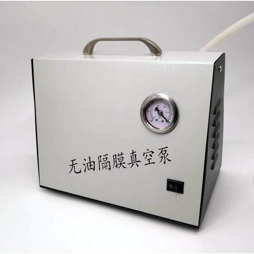 供应无油隔膜真空泵XZ-1/2正负压便携式实验室抽滤抽气真空泵小型