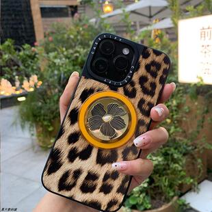 泡泡骚气囊支架手机磁吸支架金色珐琅毒苹果游龙拼花日芒星珍珠梅