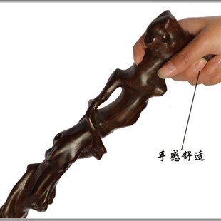 拐棍 老人 防滑老人拐杖手杖实木拐扙木头老年人拐杖女 拐杖木