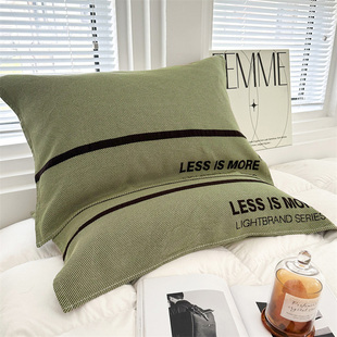 全棉枕巾一对装100纯棉四层纱布枕头套巾学生成人盖巾加大加厚男