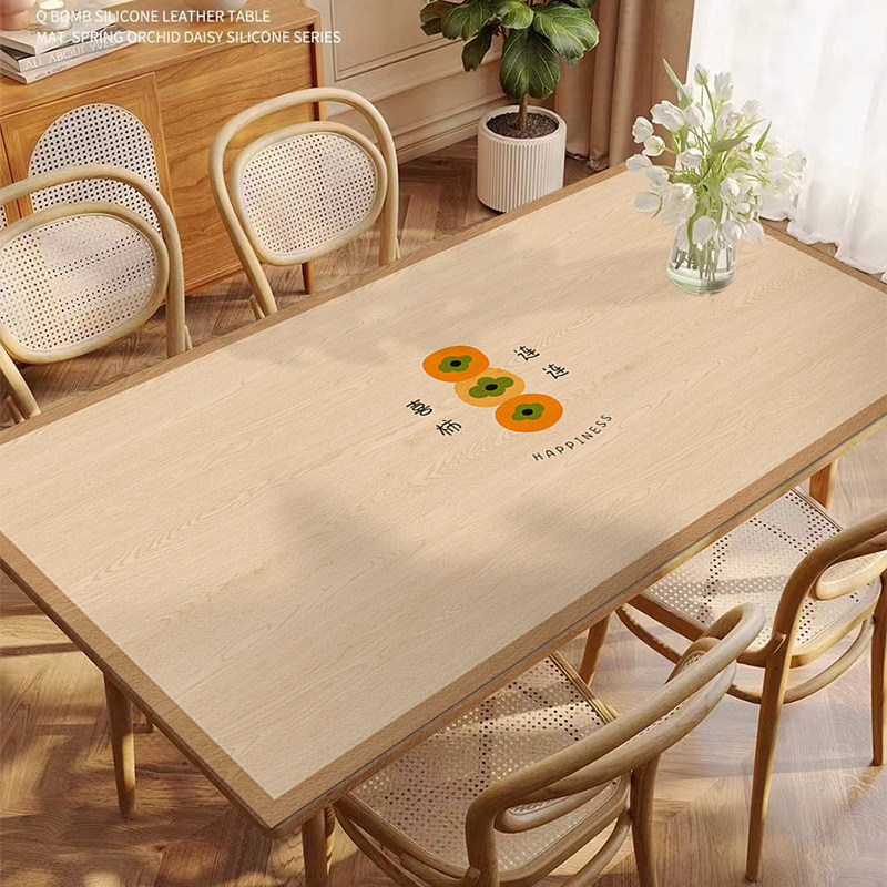 仿木纹简约餐桌垫桌布防水防油防烫桌面保护垫可擦免洗原木色茶几,居家布艺,桌布,淘宝优惠券,粉丝福利购,淘宝优惠卷