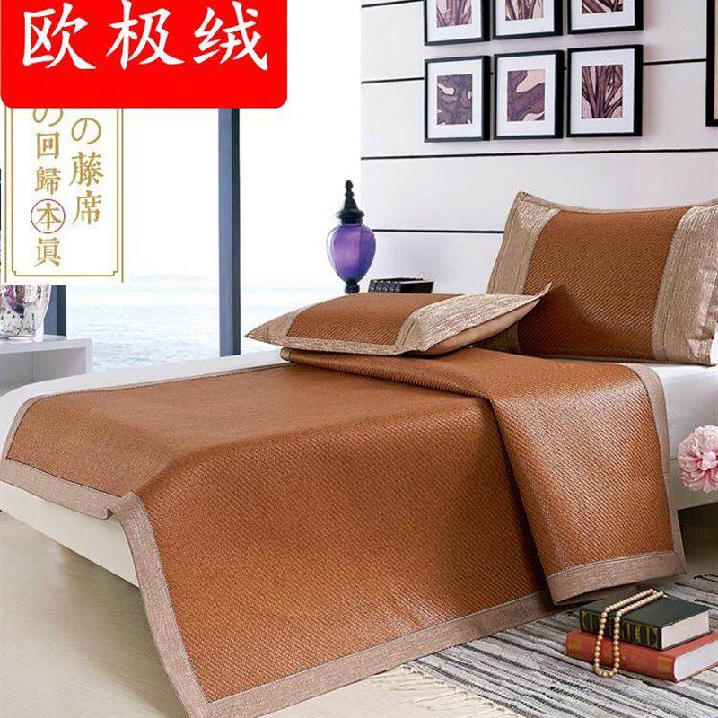 1.8米藤席加厚藤席1.5m1.5软凉席1.J2凉席手工藤夏季天然纯藤席子