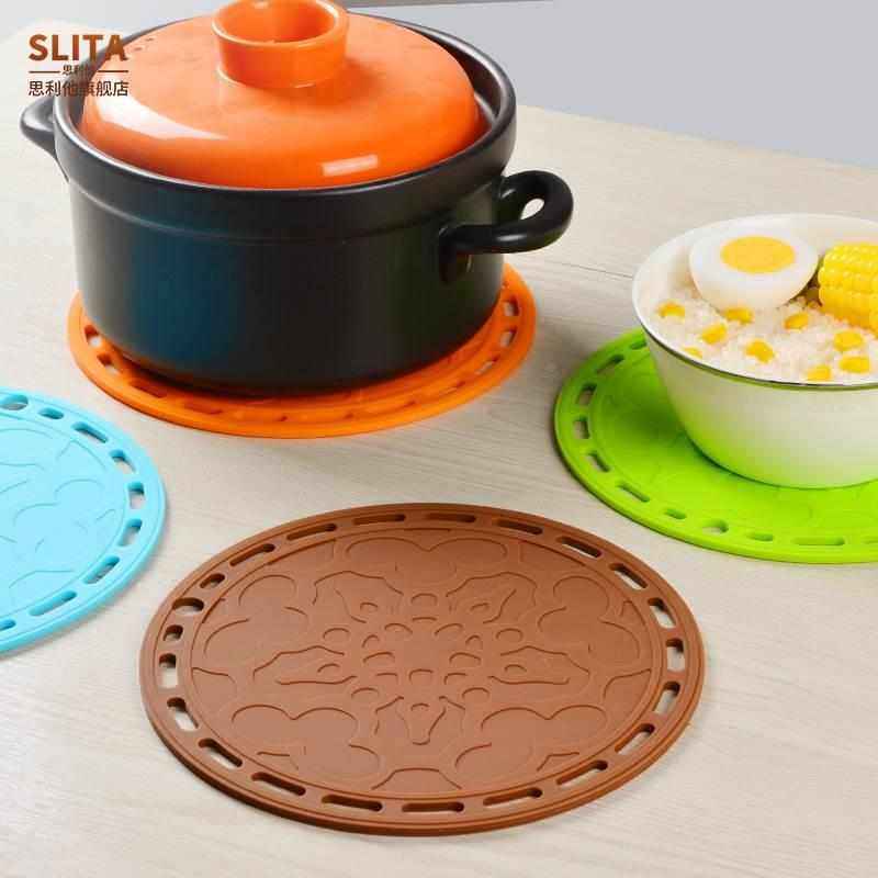 大号硅胶隔热垫餐桌垫防烫家用碗垫子防热垫盘垫汤垫砂锅垫耐高温