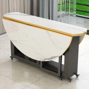 可收缩申拆桑择哲叠家用简易折叠圆桌大圆桌面可折叠餐桌子饭桌移