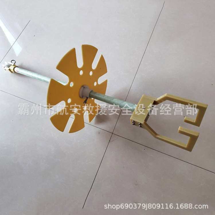 带电作业横担挂架电杆绝缘工具存放架转盘式玻璃钢吊架