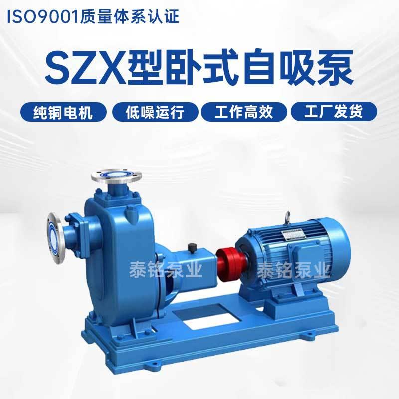 SZX型卧式自吸泵 离心泵 卧式化工污水泵 酸碱液输送泵厂家
