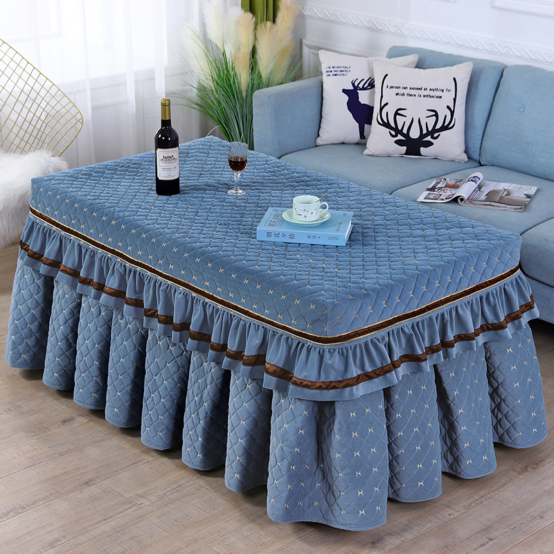 新款烤火桌子罩长方形加厚电炉罩茶几电暖炉桌布罩冬季取暖火套罩