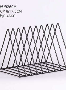书立装饰品办公室实用简约书挡现代金属书桌创意书靠摆书房欧式
