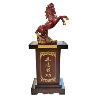 公司开业礼品大气风高端摆件落地乔迁贺礼纯铜招财马到成功摆饰