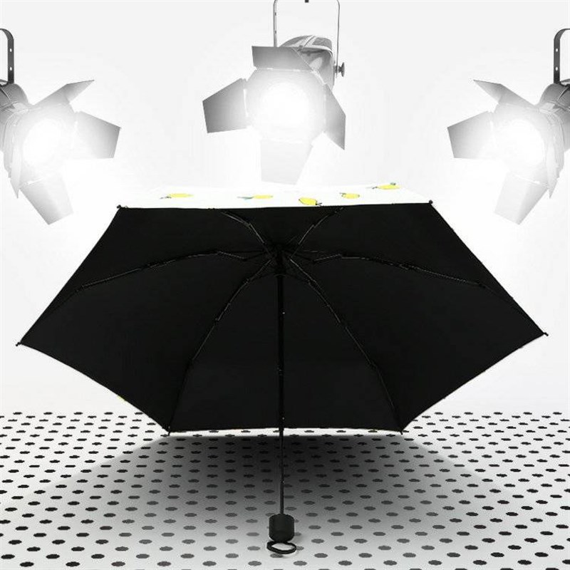 厂家现货太阳晴雨伞防晒五折伞格子伞水果伞定LOGO雨伞