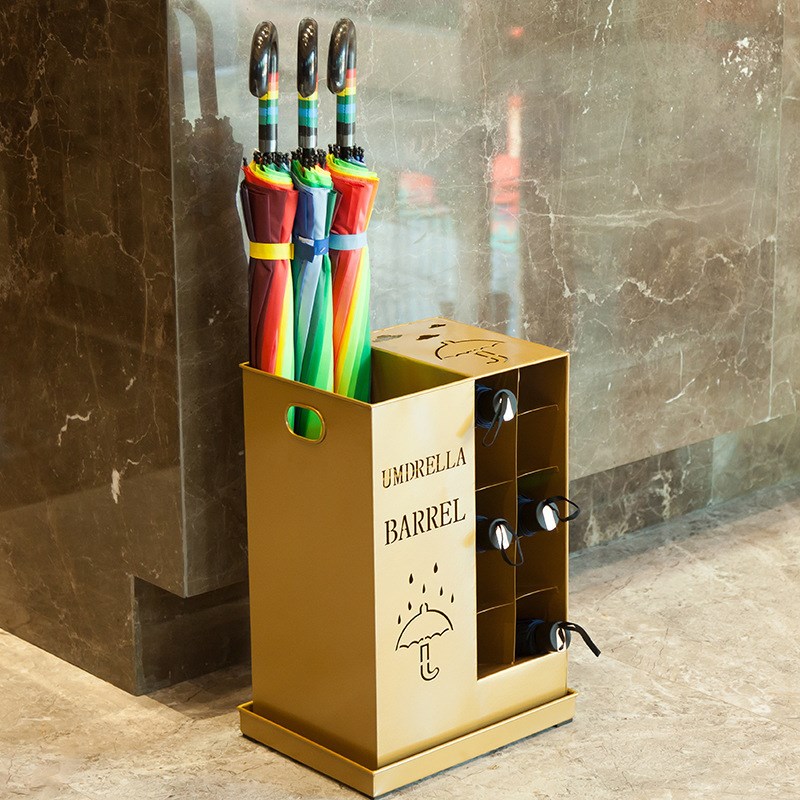 家用雨伞桶公司雨具时尚伞筒创意商用门口放伞神器酒店大堂收纳架