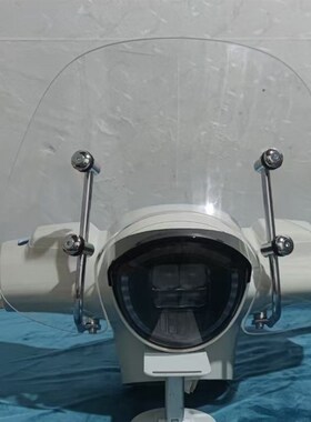 姜戈挡风玻璃 摩托车电动车挡风板 三轮车风挡pc亚克力透明有色板