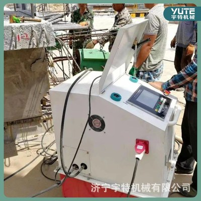 钢绞线智能张拉机设备一拖二同步张拉系统桥梁钢绞线预应力机械