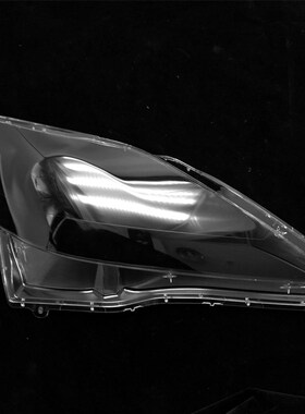 适用于06-12款凌志雷克萨斯IS300 250 350前大灯PC大灯罩透明灯壳