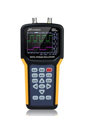 金涵JDS2022A双通道数字示波器 手持式汽车电器电路维修 升级35M