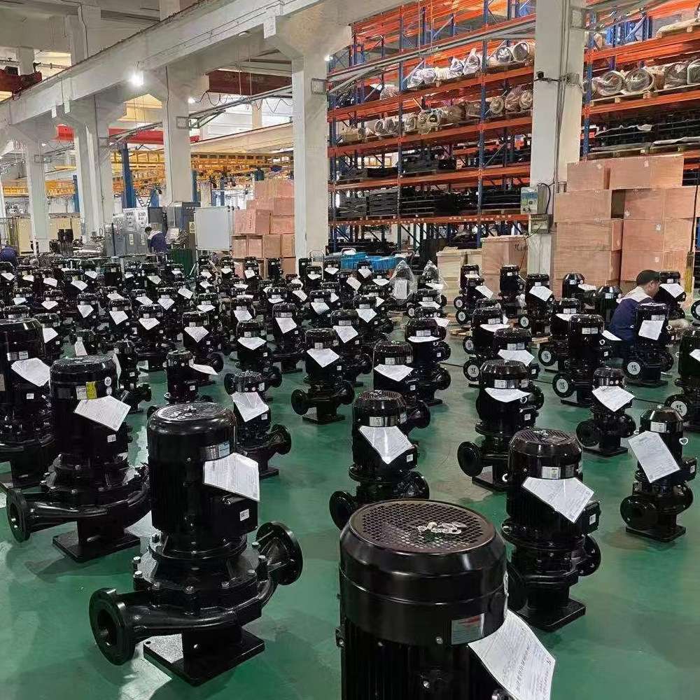 上海连成水泵SLS50-100立式管道增压泵单级离心泵自来水抽水泵