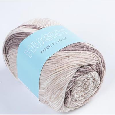 PUPPY #0218205 芭贝毛线HUSKY霍思（自动提花效果）100g