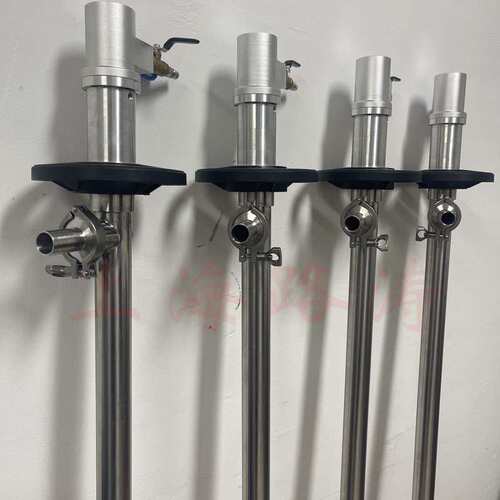 HP-A1/A2+SS316-1000/700气动油桶泵不锈钢化工插桶泵手提抽液泵