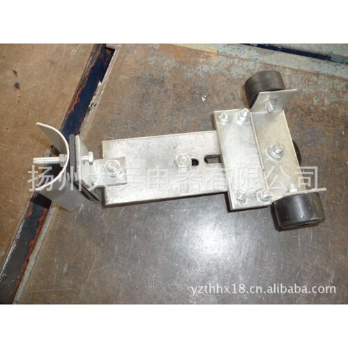 双角钢滑轨上悬挂装置X3J4,双角钢滑轨L-25*4,图集06D401-1