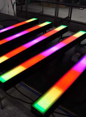 896颗5050LED灯珠RGBW四合一不防水点控长条舞台彩虹效果洗墙灯