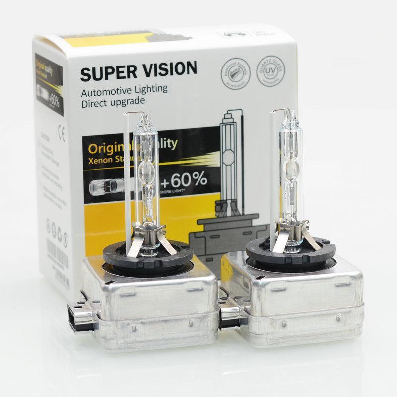 汽车前灯头灯 35WD3S/D3R氙气灯替换灯泡白色金属支架底座12V